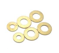 VAYEODEYU Rondelle plate en cuivre M3-M6 0,5-3 mm(M6 x 12mm,0.5mm)
