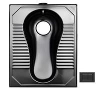 VAYEODEYU SquatPit304SS Ensemble de réservoir d'eau for toilettes publiques noires inodores, multi, Prsndtnctrs(Style C)