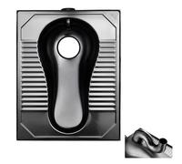 VAYEODEYU SquatPit304SS Ensemble de réservoir d'eau for toilettes publiques noires inodores, multi, Prsndtnctrs(Style a)
