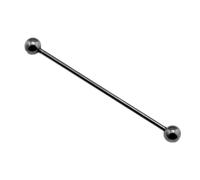 Vayliro Lot de 4 broches rondes en métal - Broches de sécurité - Épingles à cravate - Broche de sécurité pour insignes de vêtements - Noir pistolet A - 65 mm