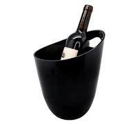VB Vin Bouquet FIE 1120 seau a glace noir pour refroidir 1 bouteille vin cava champagne