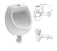 VBChome A50132 Kit d'urinoir en céramique haut de gamme Blanc