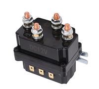 VBESTLIFE 250A 12V Treuil Relais Étanche Intégré | Indice de charge 250 A 12 V, utilisation de charge divisée, bobine en laiton, boîtier ignifuge en ABS.