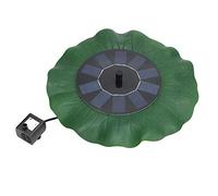 VBESTLIFE 5V 1.6W Pompe Solaire pour Fontaine Flottante Paysage (#1) | Démarre en 3 secondes en plein soleil, Plusieurs têtes de pulvérisation pour différents modes d\'eau, Aucune prise requise