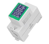 VBESTLIFE AC DIN Rail Compteur Numérique Voltmètre Ampèremètre Moniteur