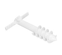 VBESTLIFE Ancre de Sable pour Parasol de Plage, Support à Vis en Spirale avec Filetage à 5 Couches pour Une Prise en Main Profonde du Sable, Support Robuste pour Tiges de 0,98 à 1,26 Pouces, Plage,