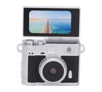 VBESTLIFE Appareil Photo Numérique Porte-clés 1080P, Mini Enregistreur Vidéo Rétro avec écran Rabattable de 1,47 Pouces, Flash intégré, 4 Filtres, pour Voyage, école, Cadeaux (Black)