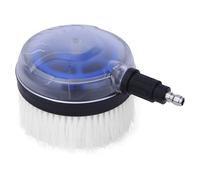 VBESTLIFE Brosse de Lavage Rotative, Brosse Rotative à 360 Degrés pour Nettoyeur Haute Pression avec Connexion Rapide 1/4, Douce Alimentée à l'eau pour Voiture, Bateau, Fenêtre, Camping-Car,