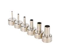VBESTLIFE Buse de Pistolet à Air Chaud, 3mm/4mm/5mm/8mm/10mm/12mm 6 Pièces Buse de Pistolet à Air Chaud, 858 Pistolet Thermique SMD Accessoire de Station de Reprise