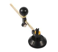 VBESTLIFE cercle en Verre, boussole Réglable de 40 Cm avec Ventouse, Outil de Traçage en Aluminium et en Caoutchouc pour Professionnel et Amateur