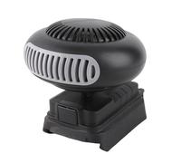 VBESTLIFE Chauffage Spatial Sans Fil 170W pour Batterie 18V | Deux vitesses de température, vent naturel, 50 à 80 ℃, rotation horizontale de 360 degrés, inclinaison de 50 à 60 degrés.
