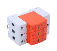 VBESTLIFE Dispositif de Protection Contre Les Surtensions AC 420 V 20 40 KA 3P SPD, Protection Contre Les Surtensions avec Boîtier Ignifuge, monté sur Rail