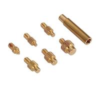VBESTLIFE Embouts de Fer à Souder pour Inserts Filetés, M2 M2.5 M3 M4 M5 M6 M8 Universal 936 Tête de Fer à Souder Heat Set Insert Tip pour Pièces D'imprimante 3D