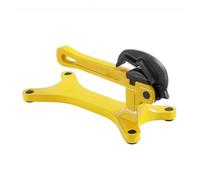 VBESTLIFE Étau à Tuyau Portable, capacité de 1/8 à 1-1/2 Pouces, Jaune