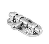 VBESTLIFE Fermoir à Boulon de Baril Coulissant de Loquet de Serrure de Fenêtre de Porte de Bateau Marin en Acier Inoxydable 60MM, Acier Inoxydable Solide de qualité Marine 316 pour Un Processus de