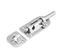 VBESTLIFE Fermoir à Boulon de Baril Coulissant de Loquet de Serrure de Fenêtre de Porte de Bateau Marin en Acier Inoxydable 60MM, Acier Inoxydable Solide de qualité Marine 316 pour Un Processus de