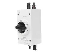 VBESTLIFE Interrupteur Sectionneur Solaire 1000V IP66 Étanche DC (20A) | Éteint les pôles des modules solaires, boîtier PC ignifuge étanche IP66, coupure de charge jusqu\'à 8 fois le courant