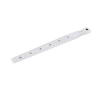 VBESTLIFE Jauge d'écart Conique en Acier Inoxydable, Outil à Fente de 0,4 à 6 Mm, Jauge de Mesure de Largeur de Précision de Précision de 0,05 Mm pour Pare-brise Ferroviaire Automobile