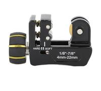 VBESTLIFE Mini Coupe-tube pour Tuyaux en Acier Inoxydable, Cuivre et | Matériau en acier, durable pour la plomberie, contrôle précis du rouleau, coupe droite sans bavure, manche extra long