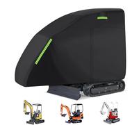 VBESTLIFE MINI Couverture DE LA DÉCAVATEUR, TRAPHERPHOP THEUR DUT POUR 1760-3530 LBS Modèles, 600D Tissu Oxford, Couverture Universelle, POUR Bobcat, , Cat 300.9d, etc.