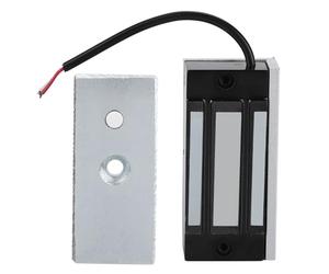 VBESTLIFE Mini Serrure électromagnétique DC24V, Serrure de Porte Magnétique électronique, Mise Sous Tension 60KG