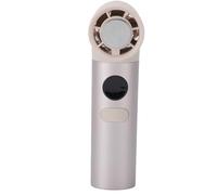 VBESTLIFE Mini Ventilateur de Turbine de Refroidissement de Glace Portable, Tuyau incurvé Réglable à 360 °, Portable, Silencieux, Rechargeable, Flux d'air Puissant de 3000 MAh pour les Voyages, la