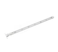 VBESTLIFE Ouvre-fenêtre Manuel de Serre, Kit de Barre d'ouverture d'aération de Toit en Aluminium avec Tige de Support de 15,35 Pouces pour Les Victoires à Battants, Serre Antirouille (White)