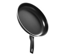 VBESTLIFE Poêle à Frire Ronde avec Revêtement Antiadhésif, Poêle à Fond Plat pour Cuisinière à Gaz, Cuisinière à Induction, Poignée Portable, Chauffage Uniforme, Cuisson Polyvalente (20cm)