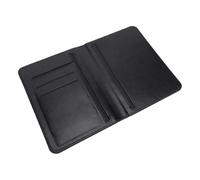 VBESTLIFE Porte-Passeport Traçable, Cuir PU avec Chargement sans Fil et Prise en Charge Find My App pour Les Voyages