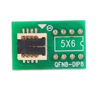 VBESTLIFE Prise de Test QFN8, Adaptateur de Prise QFN8 WSON8 MLF8 MLP8 DFN8 à DIP8 pour Puce IC 5x6 Mm, pour Les Tests de Programmation