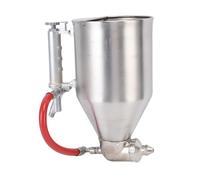 VBESTLIFE Pulvérisateur de mortier de ciment de 3,5 L, pistolet de pulvérisation pour stuc et béton - Outil de peinture - Texture murale avec buses de 4 à 8 mm pour murs