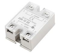 VBESTLIFE Relais Statique, SSR 10 DD 10A 5 220VDC avec Commutation Silencieuse, Relais Statique Industriel pour Environnement Difficile, Anti-vibration