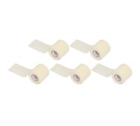 VBESTLIFE Ruban d'emballage de Tuyau de Climatiseur, Ruban de Protection de Tube en PVC, Résistant à l'huile, Ignifuge, de Tuyau AC pour la Prévention des Fuites, Largeur 6 Cm, 5 Rouleaux de Fil