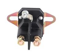 VBESTLIFE Solénoïde de Démarreur 12 V Universel, Interrupteur à 3 Pôles avec Boîtier Métallique pour Tracteur de Tondeuse à Gazon, Remplacement pour 109946 146154 1753539 AM138497 33-331, Résistant