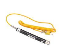 VBESTLIFE Sonde de Thermocouple de Surface Portative de Type K, Réponse Rapide Précise, Corps en Plastique d'ingénierie, Moulage Sous Pression Automobile Industriel, Puissance électrique Chimique