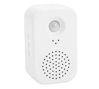 VBESTLIFE Sonnette de Bienvenue Activée par Capteur de Mouvement Infrarouge PIR, pour Magasin de Noël, Voix Remplaçable, Haut-Parleur de Lecteur Sonore