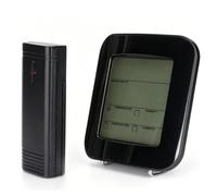 VBESTLIFE Station Météo sans Fil, Thermohygromètre Intérieur et Extérieur, Horloge Numérique avec Alarme, Calendrier, Prévisions Météorologiques, pour Serre de Bureau à Domicile