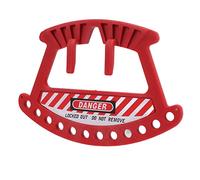 VBESTLIFE Support de Cadenas en Plastique, Gestion des Clés Portable, Contient 12 Serrures, Support Mural en Plastique Technique Résistant aux Hautes Températures