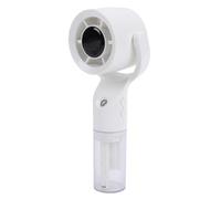 VBESTLIFE Ventilateur de Brumisation Portable, Ventilateur de Refroidissement Portatif Rechargeable par USB avec 3 Vitesses, Batterie de 500 MAh, Pulvérisation à Brume Fine pour les
