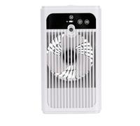 VBESTLIFE Ventilateur de Bureau Rechargeable par USB, Refroidisseur d'air Portable avec Humidificateur à Brumisation, alimenté par Batterie 3000 MAh, Faible Bruit, Réservoir d'eau de 500 Ml pour