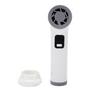 VBESTLIFE Ventilateur Portable sans Pales, Ventilateur Portable à Turbine avec 100 Vitesses Réglables, de Refroidissement Silencieux et Rechargeable pour Voyage et Bureau, Personnel Pliable, (WHITE)