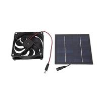 VBESTLIFE Ventilateur Solaire 50W pour Serre Abri Poulailler