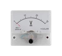 VBESTLIFE Voltmètre et Ampèremètre analogique de Tension, 85C1, CC(Voltmètre 30V)