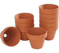 VBS Pot de Fleurs Pots en Terre Cuite Cache-Pots Diff. Tailles Ø intérieur 5 cm, 10 pc.
