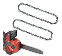 VBSJAH 2 Pièces 6 Pouces 37 TG Chaine Tronconneuse, Chaînes de Tronçonneuses, Compatible, Petite Guide Tronçonneuse pour Outillage Jardin