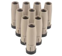 Vbsndhbde Buse à Gaz 24KD Enduite Antiadhésive pour MB MIG 250A torche Pro | 10 pièces incluses: buse à gaz 24KD enduite antiadhésive pour flux constant et protection sur torche MB MIG 250A.