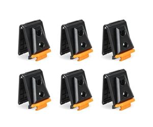 Vbsndhbde Clip de Ceinture à Outils pour TOU-CT TB-CT-150 - Lot 6 Poches | Clip de ceinture porte-outils: installation et sans outil, attache facile pour TOU-CT ClipTech et pochettes ClipTech.