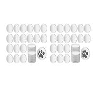 Vbsndhbde Disques Acier Inoxydable 19mm Ø 1.3mm Lot 200 Estampage Metal DIY | Paquet de 200 disques en acier 304, diamètre 19mm épaisseur 1.3mm polie facile à nettoyer; idéal pour gravure.