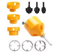 Vbsndhbde Foret Étagé de Levage PPR Filetage PVC Tuyaux Sans Bavures Lisses | Matériaux robustes et ouverture complète facilitant le démontage; kit avec trois moules de filetage adaptés PVC.