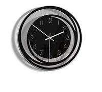 Vbsndhbde Horloge Murale en Acrylique Transparente - DIY Facile sur Murs | Installation simple sur murs peints, vitres ou réfrigérateur grâce à la adhésive sans trace et un discret.